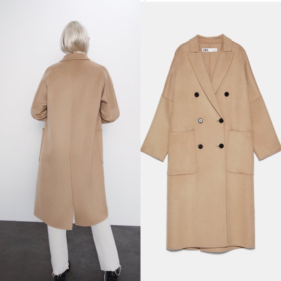 Zara wool blend coat - Picture 5 of 6